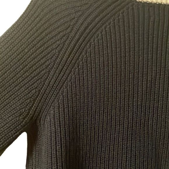 Jones New York Signature V-neck black & white pullover estimated L - Picture 7 of 12